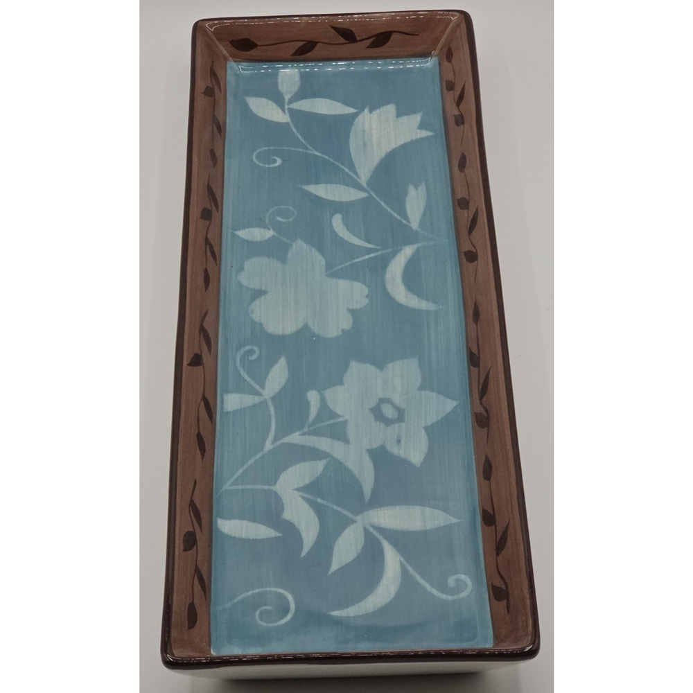 Pfaltzgraff Patio Garden Serving Tray 16" x 5.5" 67281600